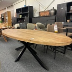 Eetkamertafel Ivar ovaal 240cm, Mango, naturel